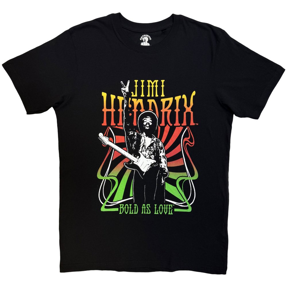 Jimi Hendrix - Bold As Love Mens Tshirt - Black